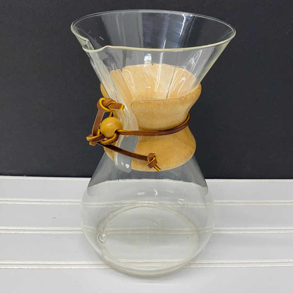 Chemex Eight Cup Handblown Glass Coffee Maker